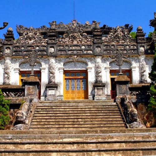 Tomb of Emperor Khai Dinh.