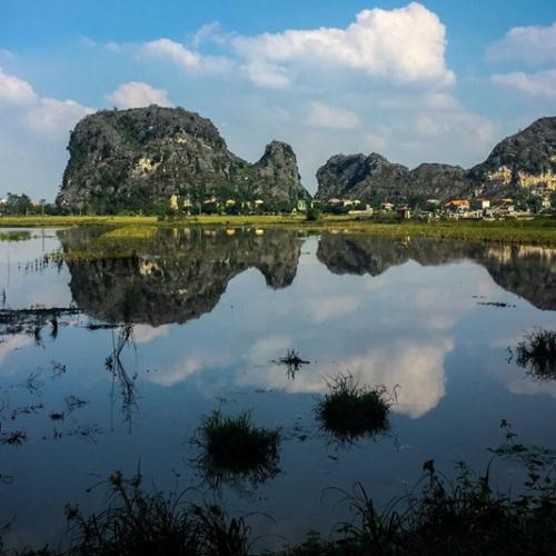 Day 3: Karst landscape in Ninh Binh.